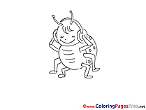 Ladybug Coloring Pages for free