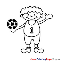 Ball Boy printable Coloring Pages for free