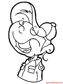 Boy colouring free