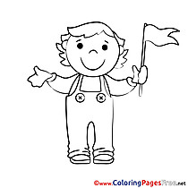 Flag Coloring Sheets download free