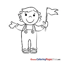 Flag Coloring Sheets download free