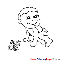 Soother Coloring Pages for free