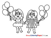 Free printable Children Coloring Sheets