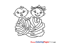 Printable Kids Coloring Pages for free