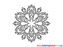 Mandala Coloring Pages download