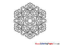 Mandala Coloring Pages free