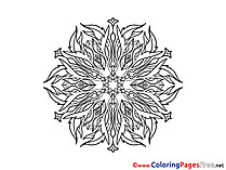Printable Mandala Coloring Sheets