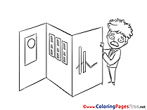 Presentation Colouring Page printable free Graph