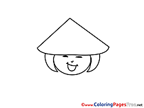 Chinese Coloring Pages for free