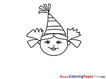 Party Children Coloring Pages free