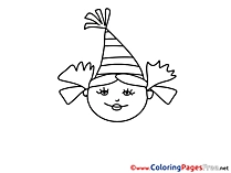 Party Children Coloring Pages free