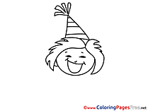Party for free Coloring Pages download