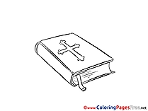 Bible download Christening Coloring Pages