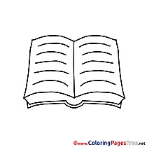 Bible for Kids Communion Colouring Page
