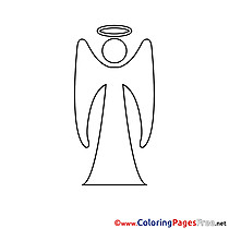 Cross Colouring Sheet download Communion