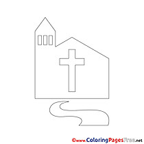 Church Confirmation free Coloring Pages