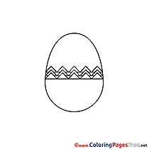 Egg free Confirmation Coloring Sheets