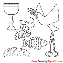 Objects Confirmation Coloring Pages free