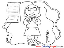 Priest Coloring Pages Confirmation