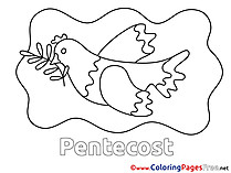 Free Pentecost Olive Coloring Sheets