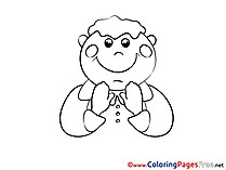 Religion Kids Prayer Coloring Pages