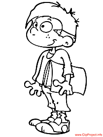 Student image free for colouring