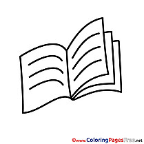 Textbook printable Coloring Sheets download