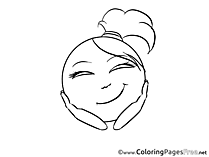 Dreamer Smiles Coloring Pages free