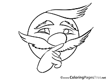 Emotion Smiles Coloring Pages download