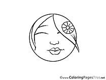 Kiss Kids Smiles Coloring Pages