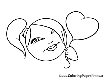 Love printable Smiles Coloring Sheets