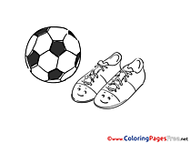 Download Soccer coloring pages