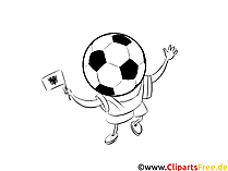 Download Fan Albania Soccer Coloring Pages