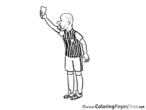 Penalty Kids Soccer Coloring Page