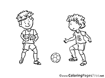 Rivals Boys Soccer free Coloring Pages