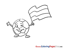Soccer Coloring Pages download
