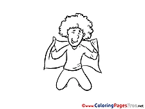 Team Albania Supporter download Soccer Coloring Pages