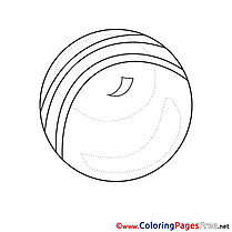 Ball Children Coloring Pages free