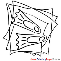 Flippers free printable Coloring Sheets