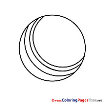 For free Ball Coloring Pages download