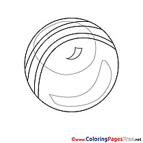 Kids Ball download Coloring Pages