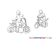 Motoball for free Coloring Pages download