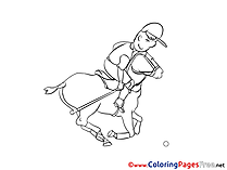 Polo Children Coloring Pages free