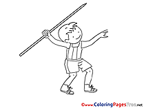 Unicycle Coloring Sheets download free