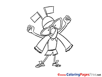 Winner printable Coloring Pages for free