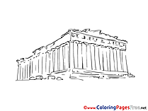 Columnes Coloring Pages for free