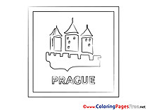 Prague download printable Coloring Pages