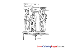 Statues printable Coloring Sheets download