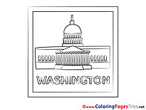 Washington Kids download Coloring Pages