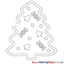 Merry Christmas Winter free Coloring Sheets